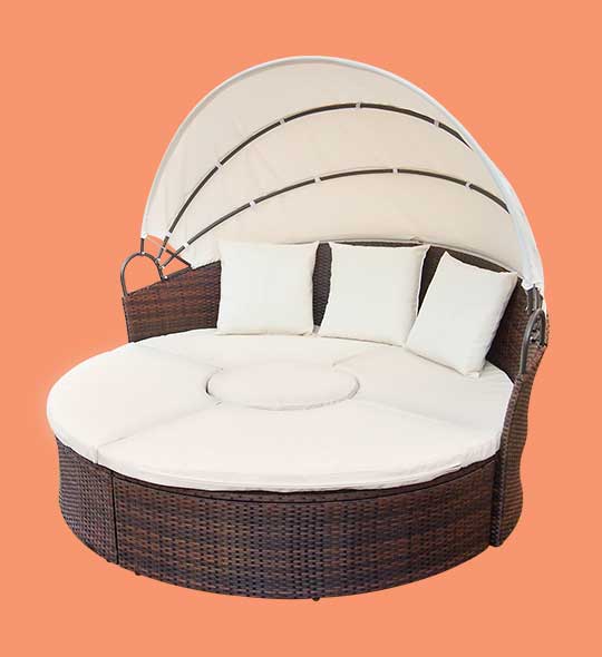 Poly-Rattan Daybed